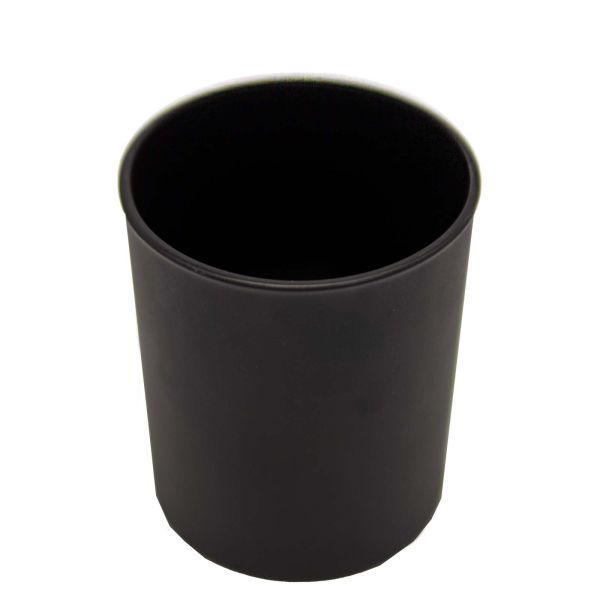 Candle Jar - black - matt - 160ml